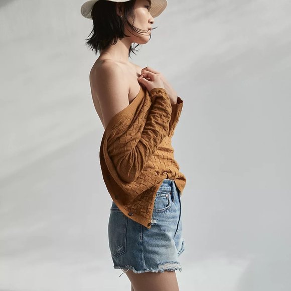 [NWT] Madewell Relaxed Denim Distressed Shorts - Picture 5 of 5